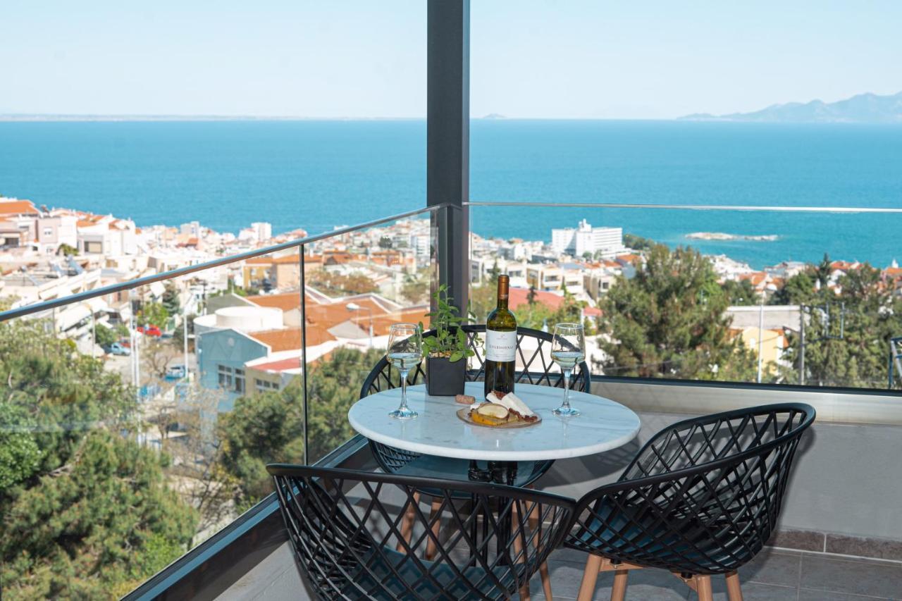 Blue View Apartments Кавала Экстерьер фото